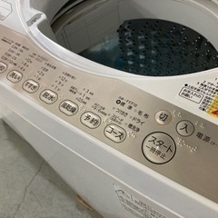 洗濯機】【東芝】配達可☆7k 2016年製☆6ヶ月保証クリーニング済み【