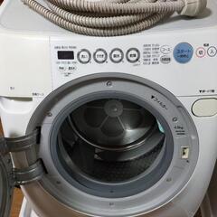 ドラム式洗濯機(お話し中)
