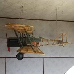 大型木製模型飛行機