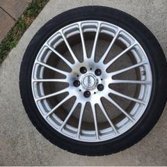 ホイール4本 TWS エクストリート118F モノブロック19インチ×8.0j