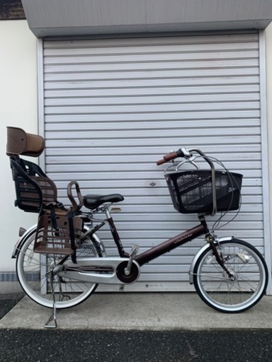☆前後タイヤ新古品☆ 20/24インチ 内装3段LEDオートライト子乗せ付き自転車 防犯登録料込!! [No.270]