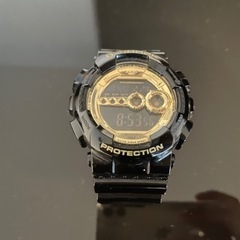 G-SHOCK 黒x金 メンズ