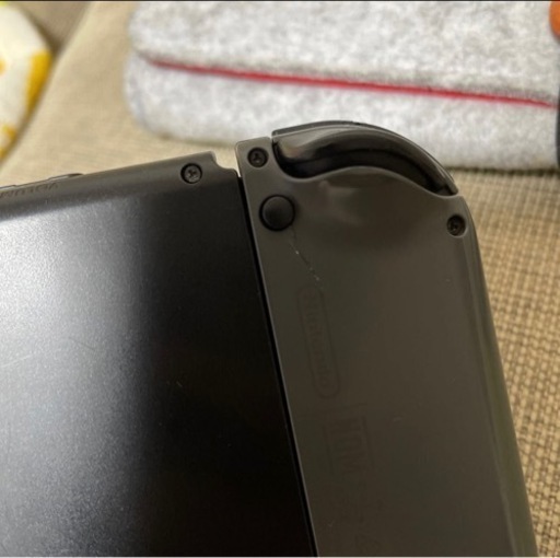 傷多数あり・難あり】Nintendo Switch グレー 画面傷有り・ケース付き