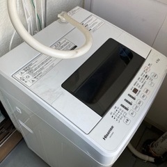 Hisense洗濯機(脱水機能使用不可)