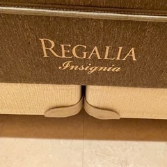 【本日限定大幅値下げ】キングスダウン 大塚家具 レガリア インシグニア クイーンロングサイズ