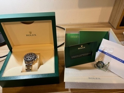 未使用、2023年購入】デイトナ 116500LN