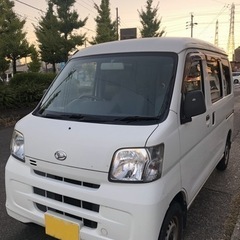 【ネット決済・配送可】ダイハツハイゼットカードハイルーフ　車検た...