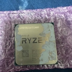 ジャンクCPU Ryzen5 3600 月曜までに決まらなければ〆ます