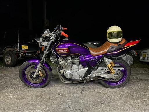 長野発☆全国陸送可☆YAMAHA XJR400R　4HM　RZカラー 外装塗りたて　カスタムペイント　フレーク　キャンディー　旧車　族車　CBX CBR