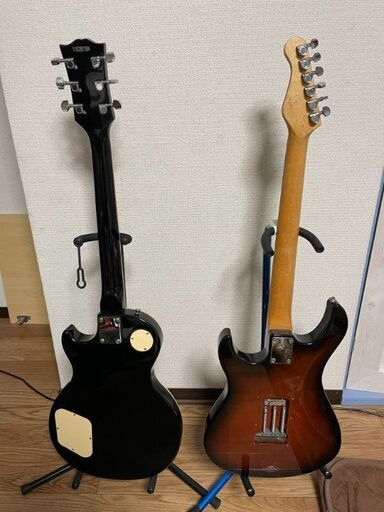 ギター２本　レスポール　ストラト　マエストロ　ギブソン　YAMAHA ギター2本 レスポール ストラト マエストロ ギブソン YAMAHA