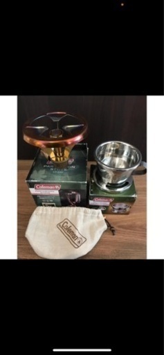 Coleman パルテノンストーブとドリッパーセット