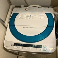 シャープESGE70洗濯機
