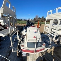 三菱 田植機 五条エンジンかからない為ジャンクとして部品取り用