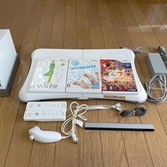 ★任天堂　Wiiセット　Wii_fit一式付き！動作確認済み★