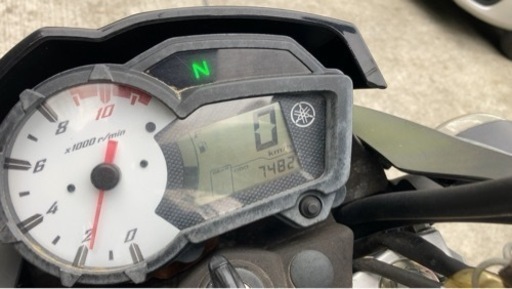 ヤマハFAZER125 走行距離7482km