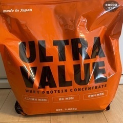ホエイプロテイン ULTRA VALUE 3kg ココア