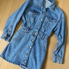 美品☆ZARA デニムスカート