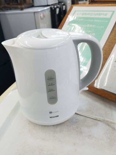 リサイクルショップどりーむ鹿大前店 No4438 ケトル ニトリ 2020年式 1.2L カップラーメン約3個前後はいけます！！！