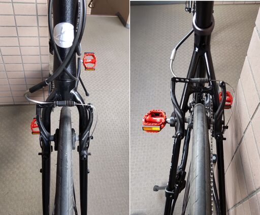 新車の輝き Khodaa Bloom RAIL700 3x9速 黒色 完全整備車輛 純正タイヤ