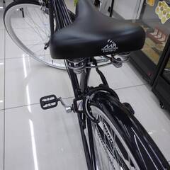 【ASAHI/あさひ/INNOVATION FACTORY/イノベーションファクトリー/シティサイクル/26インチ/鍵付き/黒/ブラック/6段変速/砲弾型ライト】