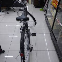 【ASAHI/あさひ/INNOVATION FACTORY/イノベーションファクトリー/シティサイクル/26インチ/鍵付き/黒/ブラック/6段変速/砲弾型ライト】