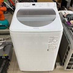 HJ317【中古】Panasonic 洗濯機 NA-FA80H8...