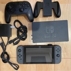 任天堂 Nintendo Switch 本体 ブラック 難あり