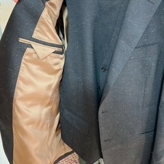 【ほぼ新品】洋服の青山　パーティ用お洒落スーツ　A6サイズ