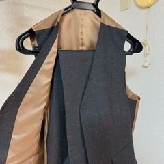 【ほぼ新品】洋服の青山　パーティ用お洒落スーツ　A6サイズ