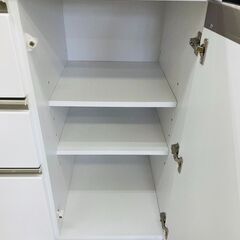 🎵三幸ジャパン キッチンカウンター ✨定価￥98,900✨ ソフトクローザー 人気のホワイトカラー🎵3887