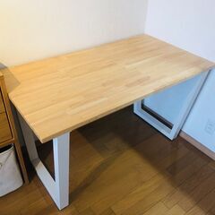 パソコンデスク ホワイト チェア・引き出し 付属 宮崎 都城