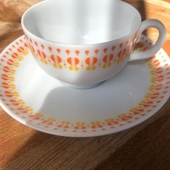 昭和レトロ⑩ 希少　Noritake ティーカップ　レア　ヴィン...