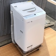 SHARP 5.5kg洗濯乾燥機　ES-TX5B-N
