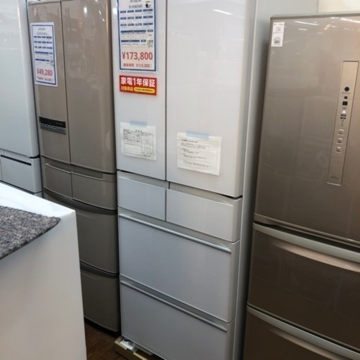 HITACHI 6ドア冷蔵庫 2021年製 173,800円 - 埼玉県の家電