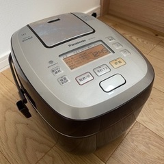 パナソニック可変圧力I H炊飯器5.5合2017年製