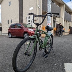 ビーチクルーザー　自転車