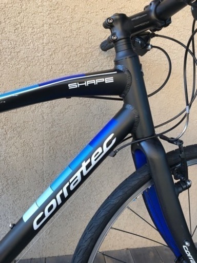 コラテック SHAPE URBAN(マットブラック/ブルー) 2018年モデル クロス