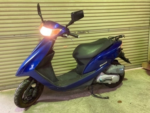 【売約済】自賠責保険付き実働 BT新品 ホンダ AF68 ディオ 4スト インジェクションバイク 原付 スクーター ダークブルー