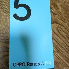 【美品今ならおまけ付き！】OPPO Reno5A 5G SIMフリー版 ブラック CPH2199 おサイフケータイ