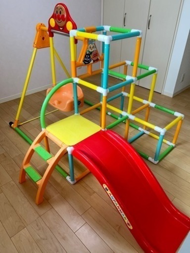 アンパンマンうちの子天才カンタン折りたたみブランコパークDX