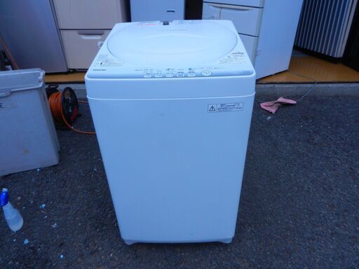 kh230225-006W TOSHIBA 東芝 洗濯機 AW-42SM 2013年製 4.2kg 家電 中古 日本製 横幅57㎝ 高さ96㎝ 奥行58㎝