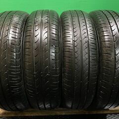 YOKOHAMA BluEarth 165/70R14 14インチ 夏タイヤ 4本 21～22年製 バリ