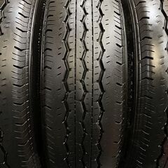 BS ECOPIA RD613 195/80R15 107/105N LT 15インチ 夏タイヤ 4本 2021年製 バリ溝 ハイエース キャラバン等　(TH758)クレジットカード QRコード決済可能