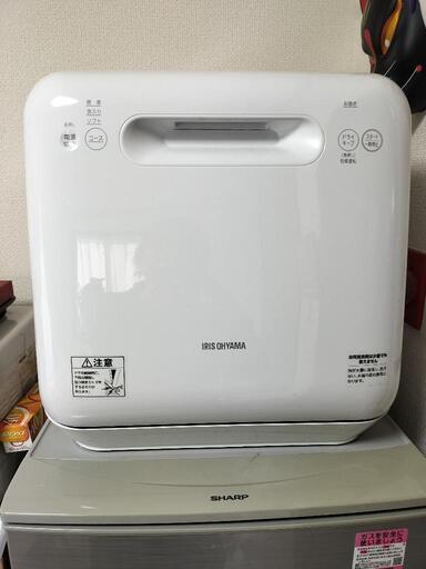 k)パナソニック 電気食器洗い乾燥機 NP-TR9-W 2017年製 幅55cm奥行34.7