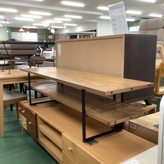 家具ならトレファク吉川店！！ ニトリ テレビボード 古木風天然木 