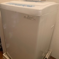 【無料】TOSHIBA製全自動洗濯機