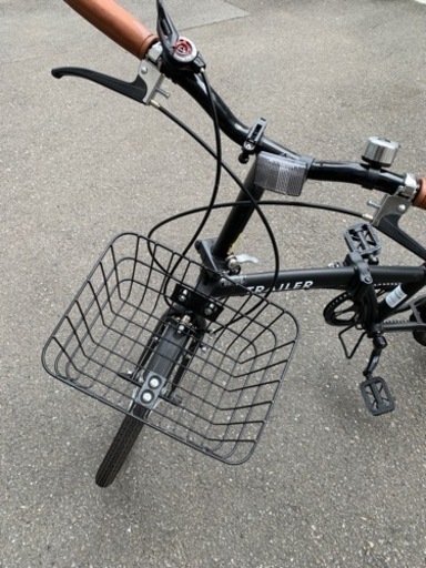 【交渉中】折り畳み自転車 TRAILER 黒 20インチ 交渉中】折り畳み自転車 TRAILER 黒 20インチ