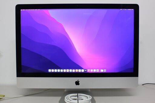 iMac（Retina 5K,27-inch,Late 2015）3.2GHz Core i5〈MK472J/A〉⑤