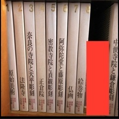 【大型本】原色日本の美術(小学館)21冊分外観汚れアリ中身キレイ...