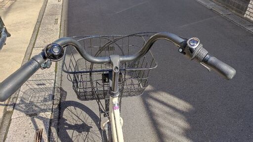 【子供乗せ自転車】Cream Cargo 3段変速仕様　チャイルドシート付き